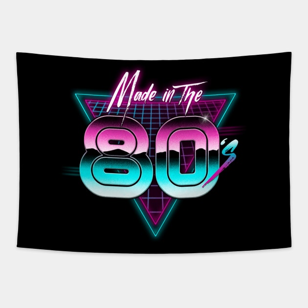 Made in the 80s Tapestry by ddjvigo