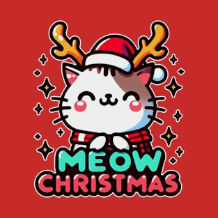 meow cristmas - mary cristmas T-Shirt