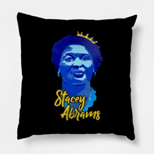 stacey abrams Pillow