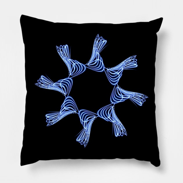 Blue Star Pillow by Meo Design