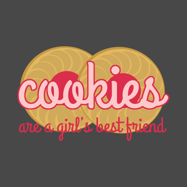 Cookies are a Girl's Best Friend by evisionarts