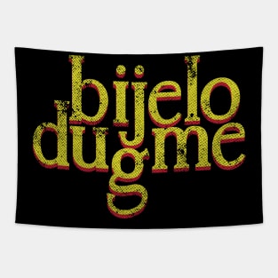 Bijelo Dugme Typography Design Tapestry