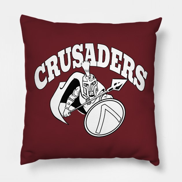 Crusaders Mascot Pillow by Generic Mascots