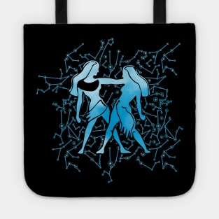 Gemini Zodiac Sign Air Element Tote