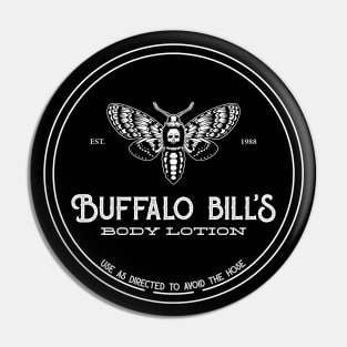 Buffalo Bill's Body Lotion Dark Apparel Pin