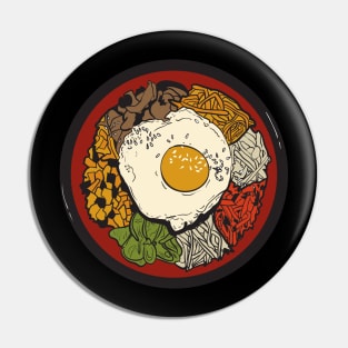 Bibimbap korean food Pin