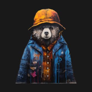 Paddington Bear with Graffiti T-Shirt