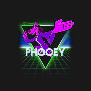 Hong Kong Phooey Retro 80s Neon Landscape T-Shirt