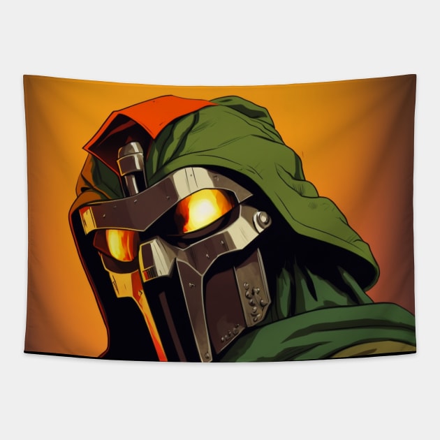 mf doom Tapestry by teggards