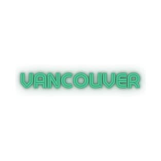 Vancouver Retro Word Art T-Shirt