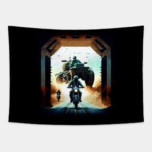 Motorcycle Tapestry