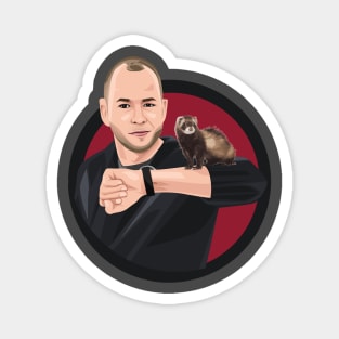 Impractical Jokers - Murr and Ferret Awesome Comical Illustration Magnet