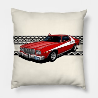 The unforgetable police TV series car! Pillow