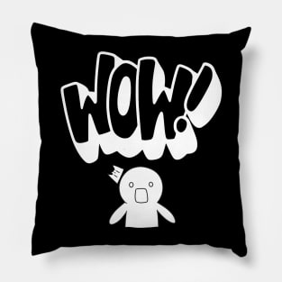 Wow Free Day Funny Cute shirt Pillow