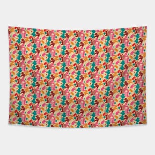 Squirrel Pattern Tapestry