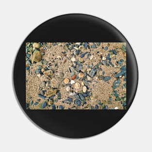 Beach Sand & Pebbles - Abstract / Background Pin