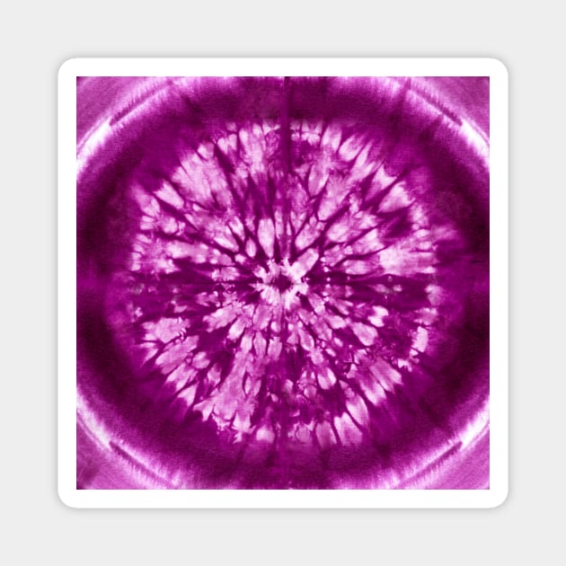 Pink Tie Dye Magnet by LittleBean