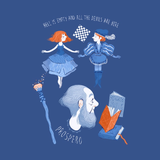 Shakespearean pattern -the Tempest by fabiomancini