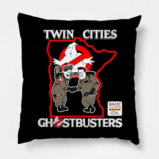 Twin Cities Ghostbusters Logo Pillow