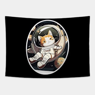 Cat Astronaut, Space Kitty, Catronaut - Cat Lover Tapestry