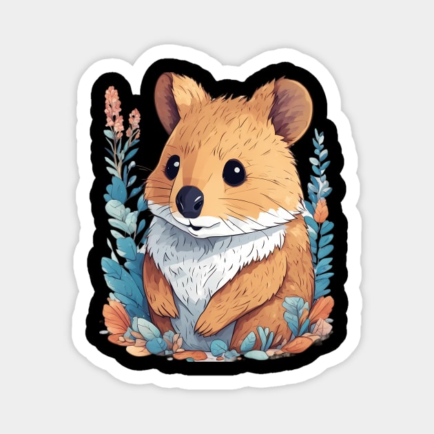 Funny Groundhog Magnet by animegirlnft