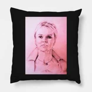 Pippa Pentangle in Pink Pillow