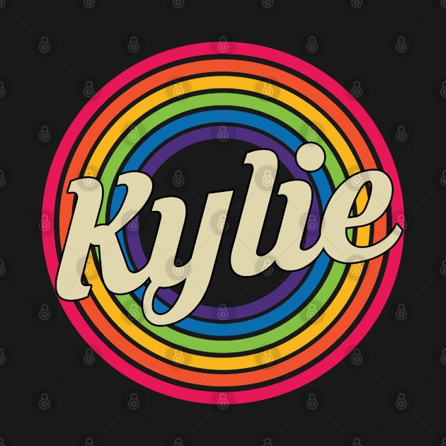 Kylie - Retro Rainbow Style by MaydenArt