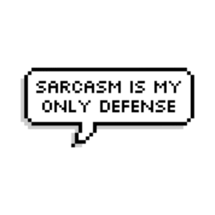 Teen Wolf - "Sarcasm is my only defence" T-Shirt