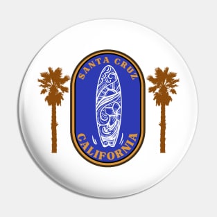 Santa Cruz California Pin