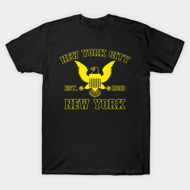 Discover New York City American Bald Eagle - New York City - T-Shirt