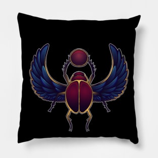 Scarab Beetle Pillow