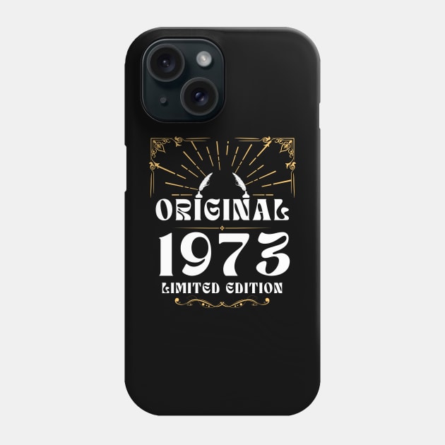 Legend 1973 - 50th Birthday ORIGINAL 1973 LIMITED EDITION Phone Case by click2print