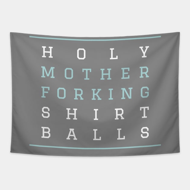 Holy Mother Forking Shirt Balls Tapestry by heroics