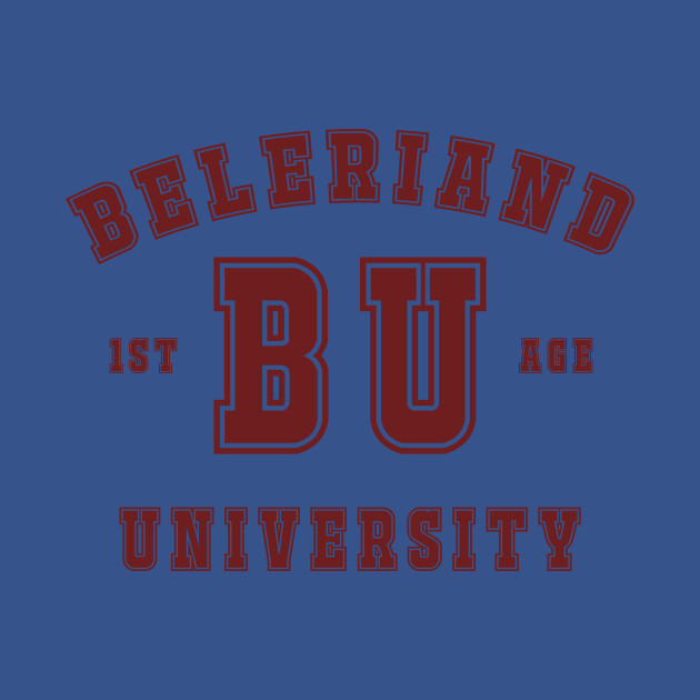 Discover Beleriand University - Silmarillion - T-Shirt