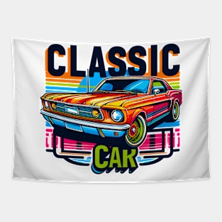 Classic Car Tapestry