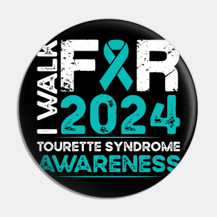 Tourette Syndrome Awareness 2024 Walk Pin