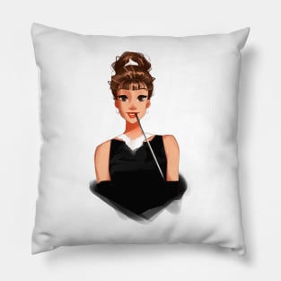 Audrey Hepburn Pillow