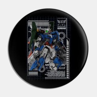 GN-001 Gundam Exia Pin