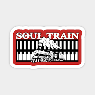 Soul train piano Magnet