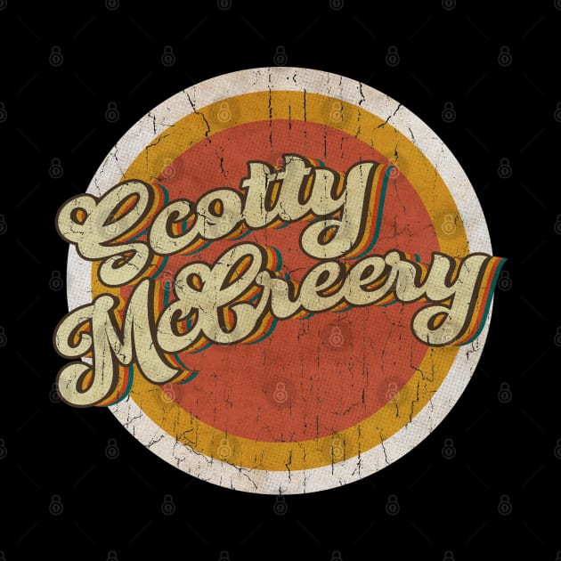circle vintage Scotty McCreery by KewanAlasStore
