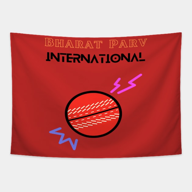 Bharat Parv - International Cricket Tapestry by Bharat Parv