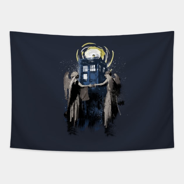 Wibbly Wobbly Blinky Winky Tapestry by theSteele