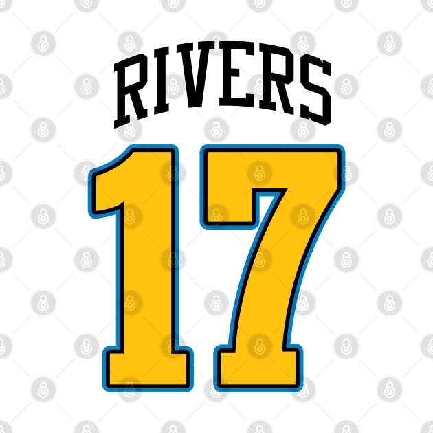 Philip Rivers #17 by Cabello's