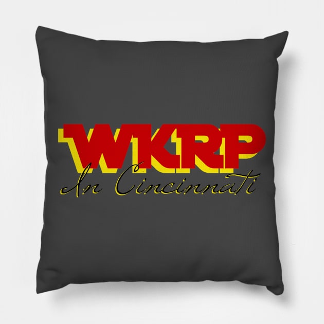 WKRP in Cincinnati!!! Pillow by Tdjacks1