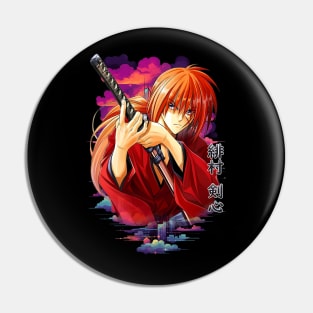 Rurouni Kenshin Samurai Pin