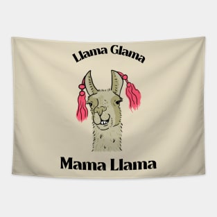 Mama Llama Glam Tapestry