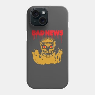 Bad News Skull Phone Case