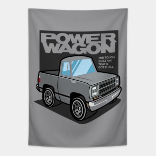 Bright Silver Metallic - Power Wagon (1980) Tapestry