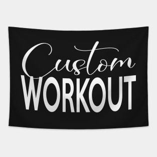 CUSTOM Workout Tank Top/ Custom Gym Tank Top/ Crossfit Tank Top/ Muscle Tank/ Muscle Tee/ Pregnant Workout Shirt/ WOD Tank Tank/ Cute Gym Tapestry