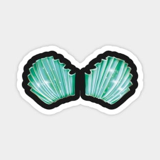 Shell mermaid bra Magnet